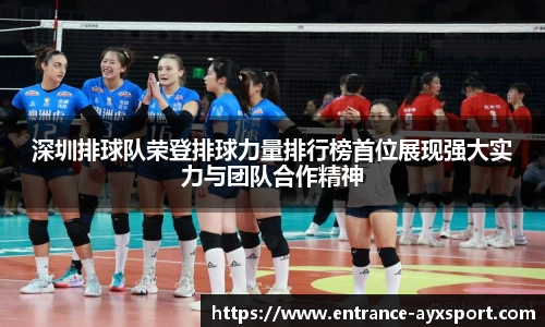 深圳排球队荣登排球力量排行榜首位展现强大实力与团队合作精神